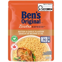 Riz à saveur de beurre et ail BISTRO EXPRESS(MC) de marque BEN'S ORIGINAL(MC), 250 g image