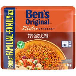 Riz à la mexicaine BISTRO EXPRESS(MC) de marque BEN’S ORIGINAL(MC) en format familial, 490 g image