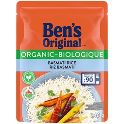 Riz basmati BEN’S ORIGINAL(MC) Biologique, 240 g image