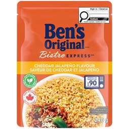 BEN'S ORIGINAL™ BISTRO EXPRESS™ Cheddar & Jalapeno Flavour, 240g image