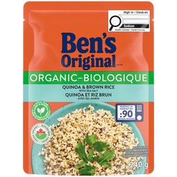 Quinoa et riz brun avec sel marin BEN’S ORIGINAL(MC) Biologique, 240 g image