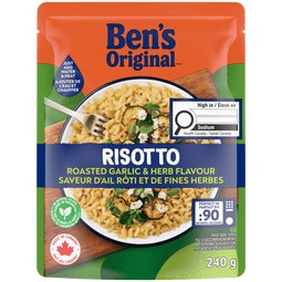 BEN’S ORIGINAL Risotto à L’ail Rôti et Fines Herbes, Sachet de 240g image
