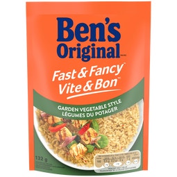 BEN'S ORIGINAL™ FAST & FANCY™ Garden Vegetable Style Rice, 132g image