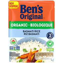 BEN'S ORIGINAL™ Organic Basmati Rice, 240g image