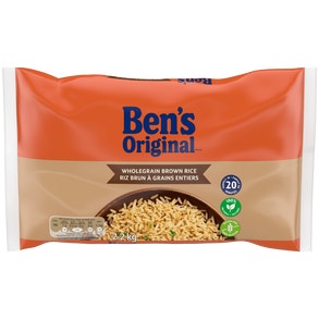 BEN'S ORIGINAL™ Wholegrain Brown Rice, 2.2kg