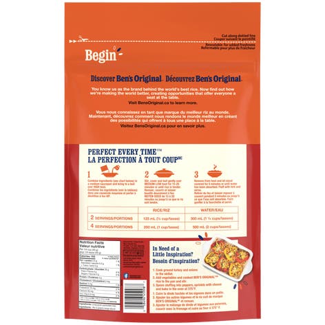 BEN'S ORIGINAL™ CONVERTED™ Long Grain Rice, 4kg