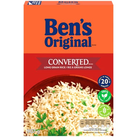 BEN'S ORIGINAL™ CONVERTED™ Long Grain Rice, 907g