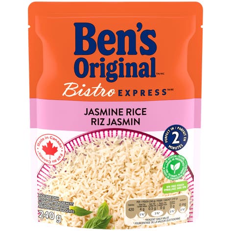 BEN'S ORIGINAL™ BISTRO EXPRESS™ Jasmine Rice, 240g