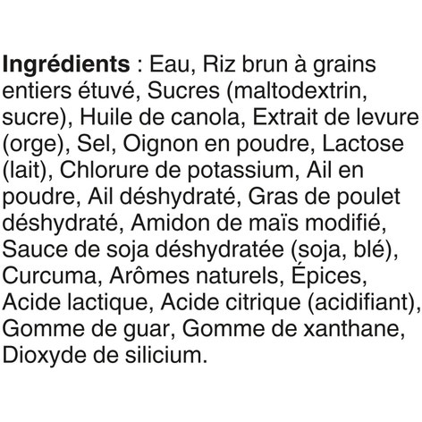 Riz brun à grains entiers à saveur de poulet rôti BISTRO EXPRESS(MC) de marque BEN'S ORIGINAL(MC), 250 g
