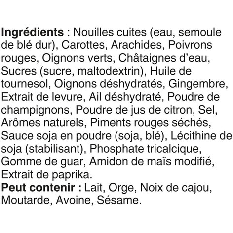 Bens Original Cuisine de Rue Nouilles Sautées Thaïlandaises