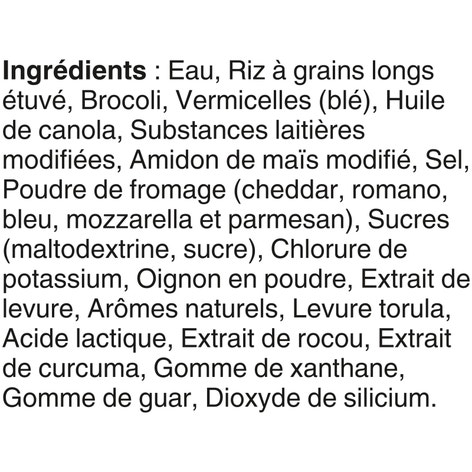 Riz à saveur de brocoli et fromage cheddar BISTRO EXPRESS(MC) de marque BEN'S ORIGINAL(MC), 240 g