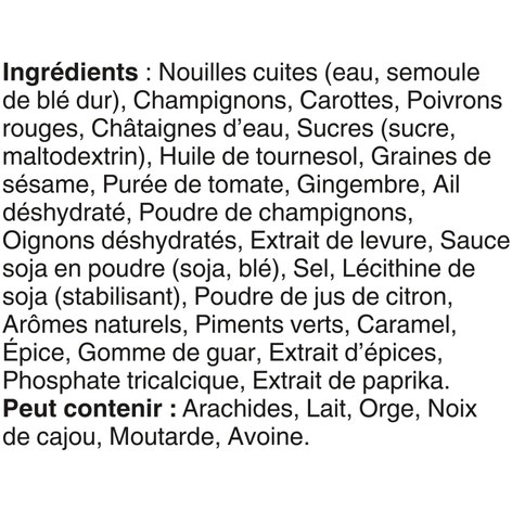 Bens Original Cuisine de Rue Nouilles Sautées Chinoises