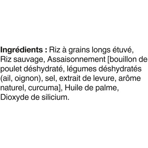 Riz à saveur de poulet rôti et riz sauvage SÉLECTION NATURELLE(MC) de marque BEN'S ORIGINAL(MC), 365 g