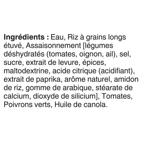 Riz à la mexicaine BISTRO EXPRESS(MC) de marque BEN'S ORIGINAL(MC), 250 g