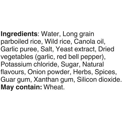 BEN'S ORIGINAL™ BISTRO EXPRESS™ Long Grain & Wild Rice Roasted Garlic Flavour, 250g