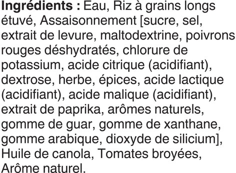 Riz à saveur de tomate et fines herbes BISTRO EXPRESS(MC) de marque BEN'S ORIGINAL(MC), 250 g