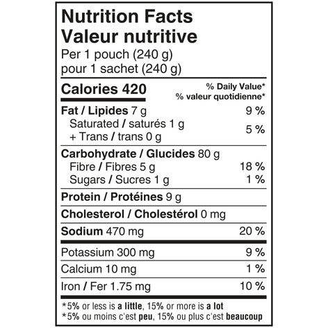 BEN'S ORIGINAL™ Organic Quinoa & Brown Rice With Sea Salt, 240g