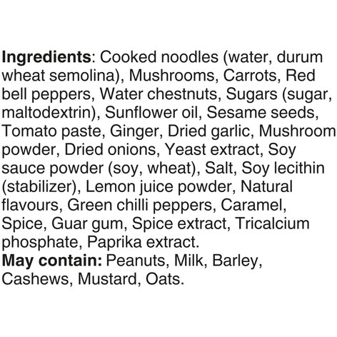 Bens Original Street Food Chinese Stir Fry Noodles