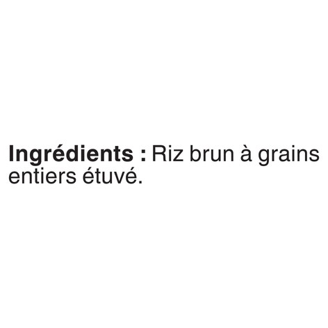 Riz brun à grains entiers de marque BEN'S ORIGINAL(MC), 907 g
