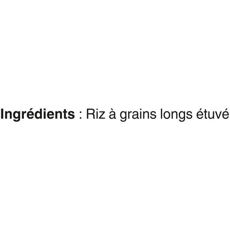Riz à grains longs Cuisson rapide de marque BEN'S ORIGINAL(MC), 1.6 kg