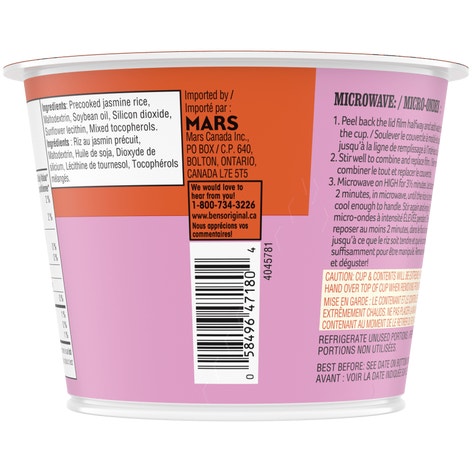 BEN'S ORIGINAL™ Jasmine Single Serve Cup 62g