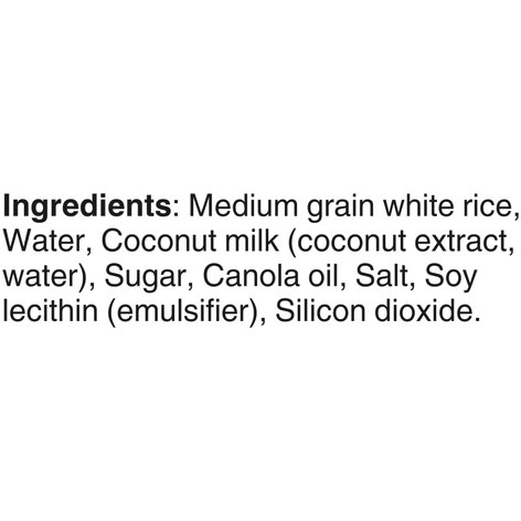 BEN'S ORIGINAL™ BISTRO EXPRESS TM Coconut Sticky Rice 240g