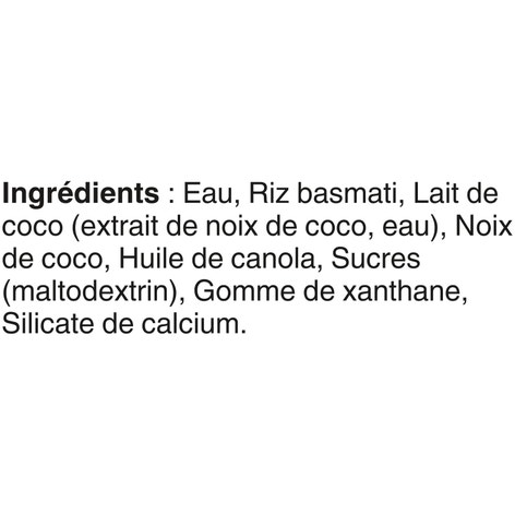 Riz basmati à la noix de coco BISTRO EXPRESS(MC) de marque BEN'S ORIGINAL(MC), 240 g