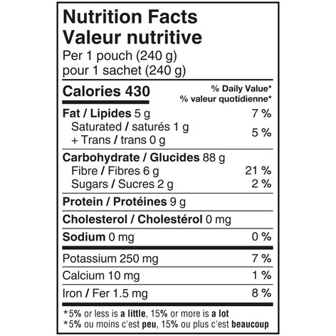 Riz jasmin brun BISTRO EXPRESS de marque BEN'S ORIGINAL