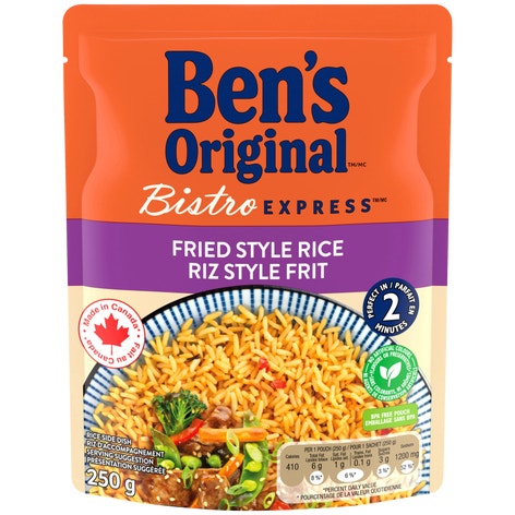 Riz style frit BISTRO EXPRESS(MC) de marque BEN'S ORIGINAL(MC), 250 g
