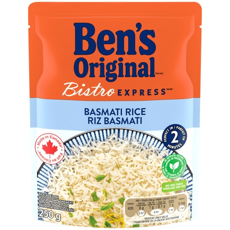 BEN'S ORIGINAL™ BISTRO EXPRESS™ Basmati Rice, 250g