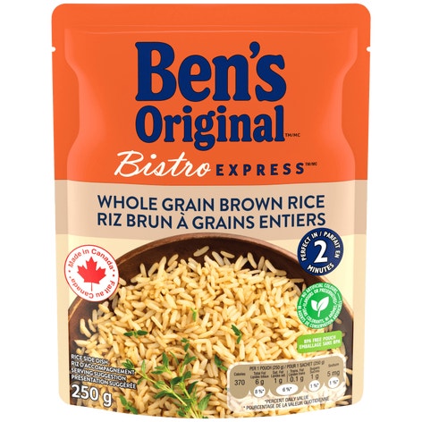 BEN'S ORIGINAL™ BISTRO EXPRESS™ Wholegrain Brown Rice, 250g