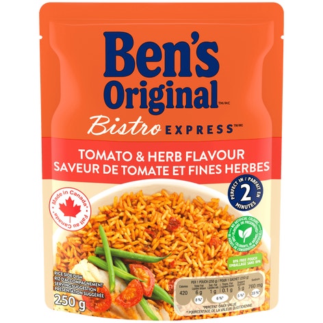 BEN'S ORIGINAL™ BISTRO EXPRESS™ Tomato & Herb Flavour, 250g