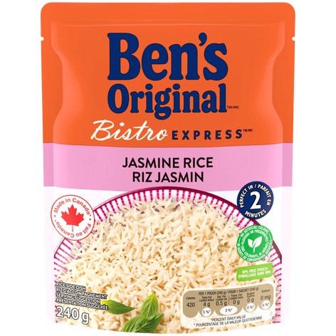 BEN'S ORIGINAL™ BISTRO EXPRESS™ Jasmine Rice, 240g