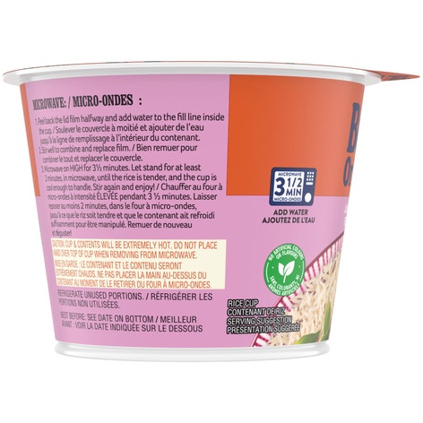 BEN'S ORIGINAL(MC) Riz Jasmin Gobelet de Riz, 62 g