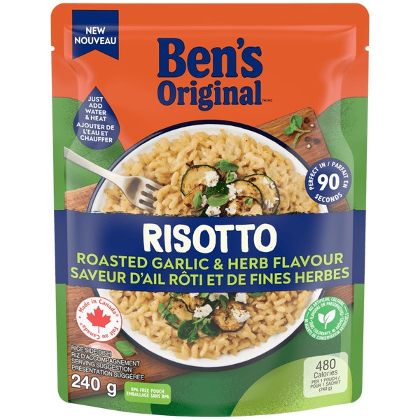 BEN'S ORIGINAL Risotto Roasted Garlic & Herb Flavour 240g