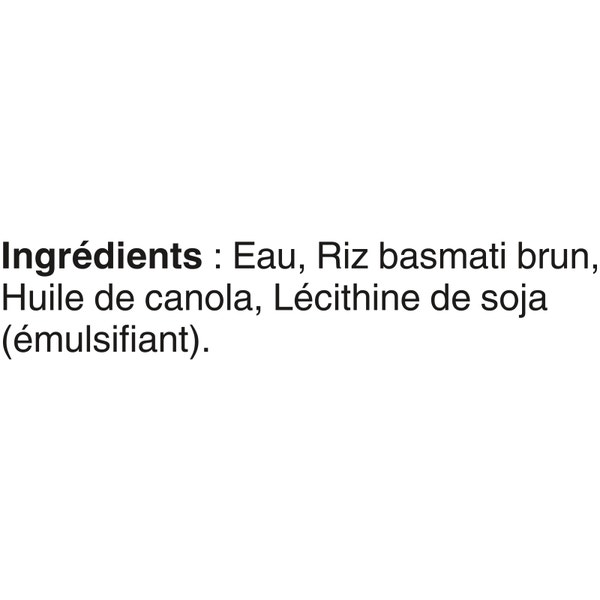 Riz basmati brun BISTRO EXPRESS(MC) de marque BEN'S ORIGINAL(MC), 240 g