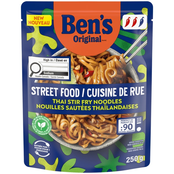 Bens Original Cuisine de Rue Nouilles Sautées Thaïlandaises