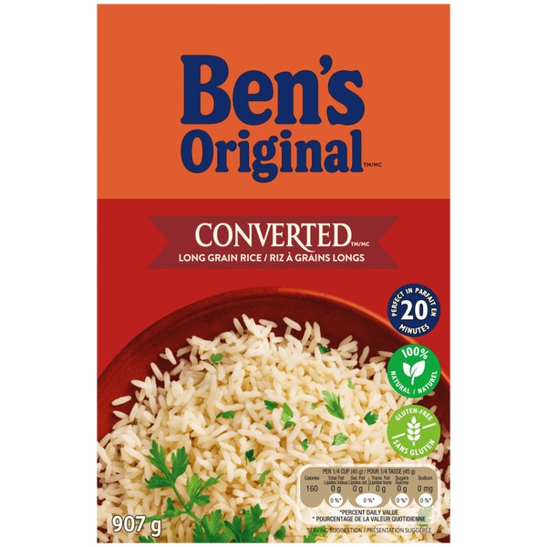 BEN'S ORIGINAL™ CONVERTED™ Long Grain Rice, 907g