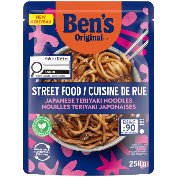 Bens Original (MC) Cuisine de Rue Nouilles Teriyaki Japonaises