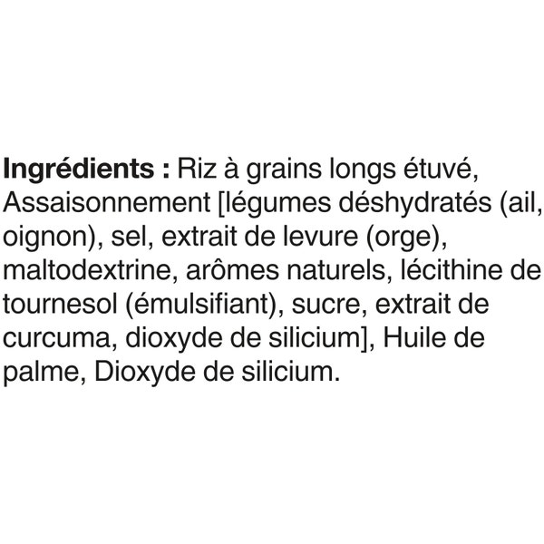 Riz à saveur d'ail et beurre SÉLECTION NATURELLE(MC) de marque BEN'S ORIGINAL(MC), 397 g