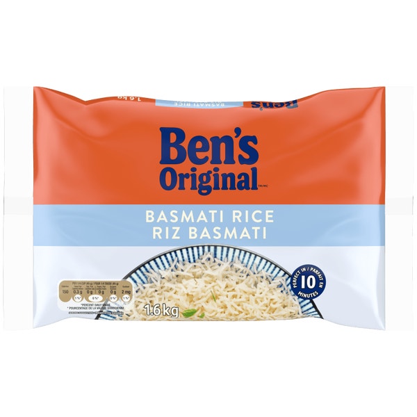 BEN'S ORIGINAL™ Basmati Rice, 1.6kg