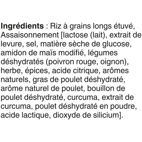 Riz aux légumes du potager VITE & BON(MC) de marque BEN'S ORIGINAL(MC), 132 g