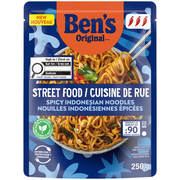 Bens Original Cuisine de Rue Nouilles Indonésiennes Épicées