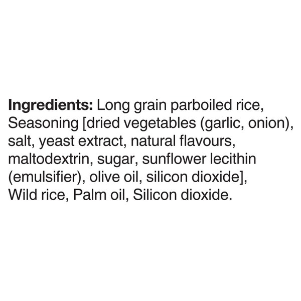 BEN'S ORIGINAL™ NATURAL SELECT™ Roasted Olive Oil, Roasted Garlic Flavour & Wild Rice, 365g