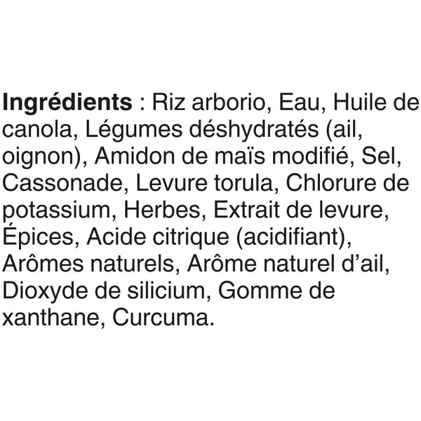 BEN’S ORIGINAL Risotto à L’ail Rôti et Fines Herbes, Sachet de 240g