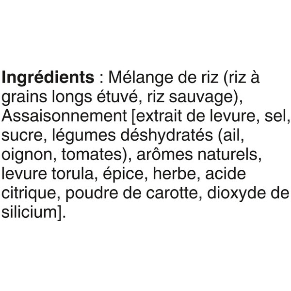 Riz aux fines herbes et riz sauvage VITE & BON(MC) de marque BEN'S ORIGINAL(MC), 132 g