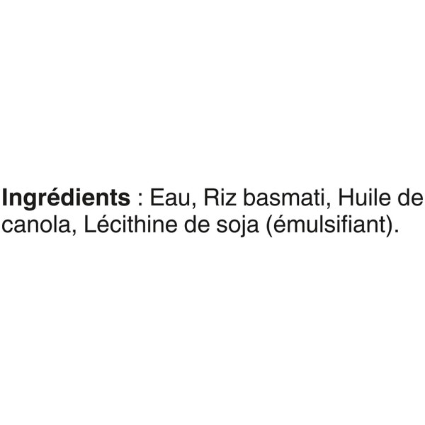 Riz basmati BISTRO EXPRESS(MC) de marque BEN'S ORIGINAL(MC), 250 g