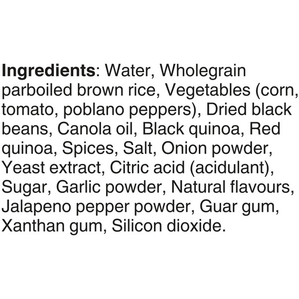 BEN'S ORIGINAL™ Rice & Pulses Southwest Style Brown Rice & Black Beans, 240g