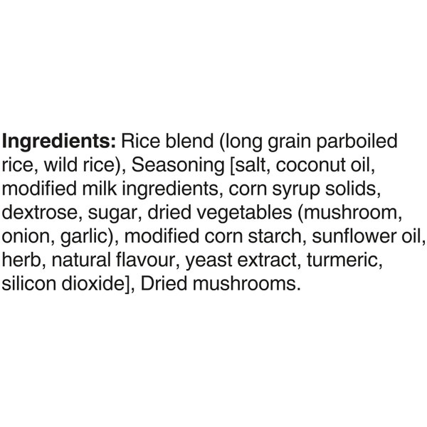 BEN'S ORIGINAL™ CLASSIQUES™ Long Grain & Wild Rice With Mushrooms, 170g