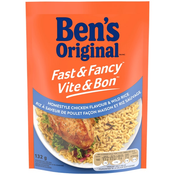 BEN'S ORIGINAL BISTRO EXPRESS riz à grains longs et riz sauvage